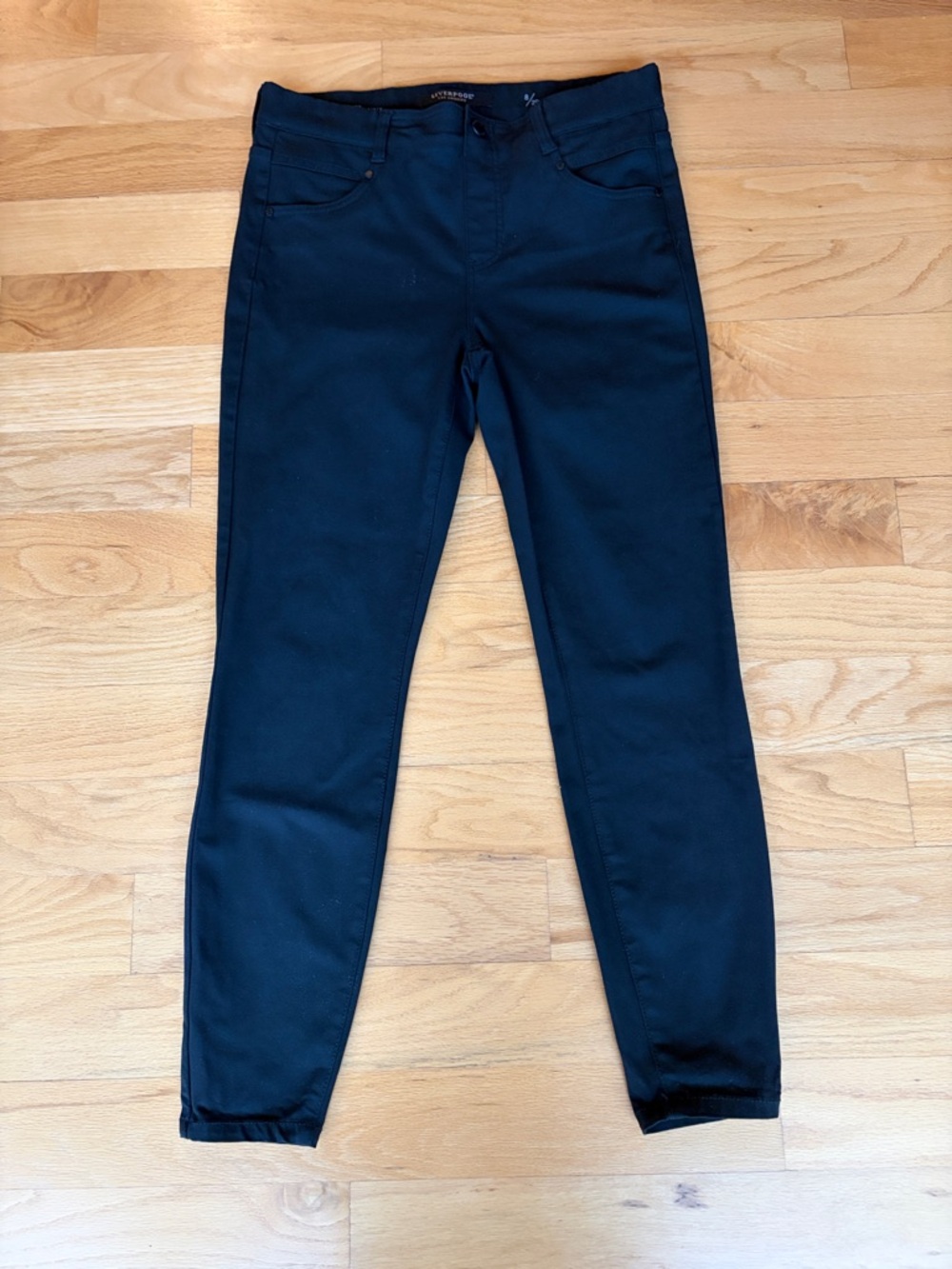 Liverpool Black Stretch Pants, size 8, excellent condition, skinny ankle